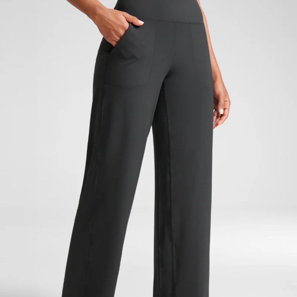 CRZ YOGA Butterlift high rise pocket pant 31” mysterious grey small NWOT